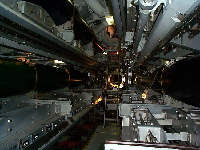 Blueback torpedo room